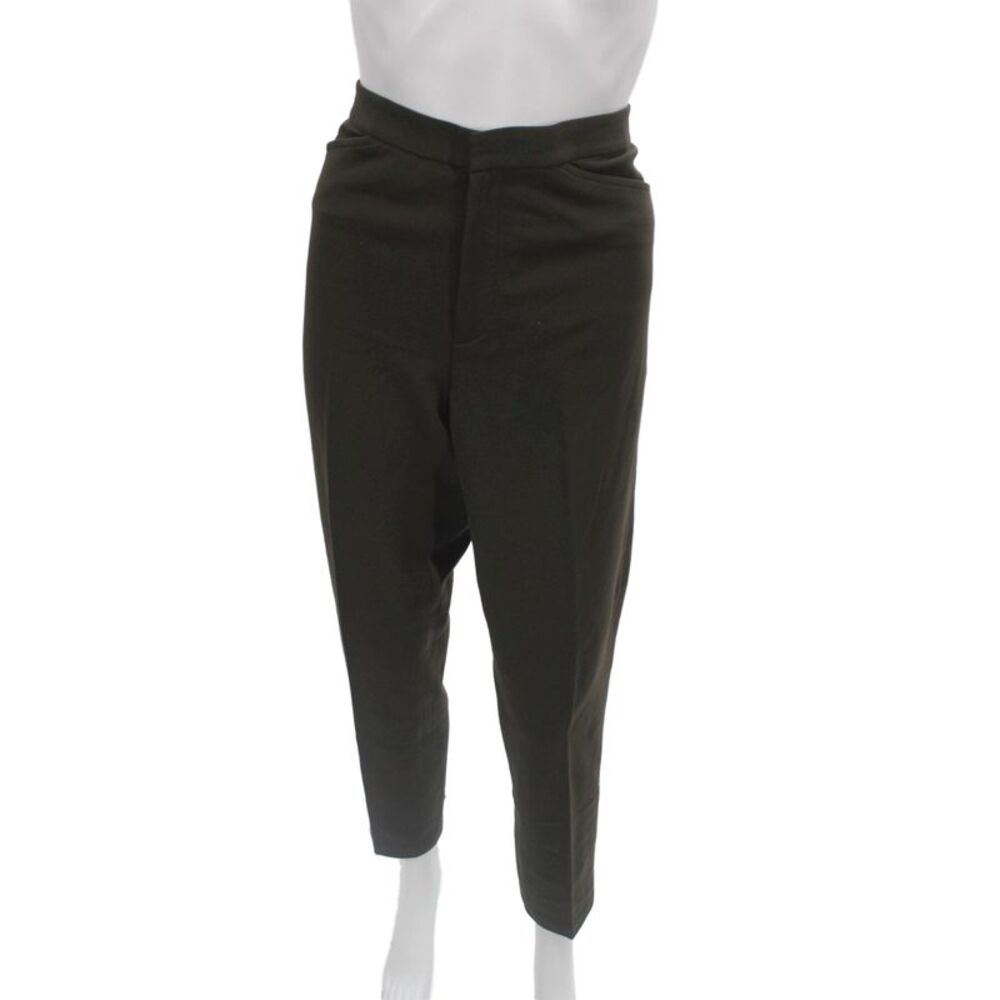 Ralph Lauren Black Label Womens Dress Pants Black Viscose Blend Size L